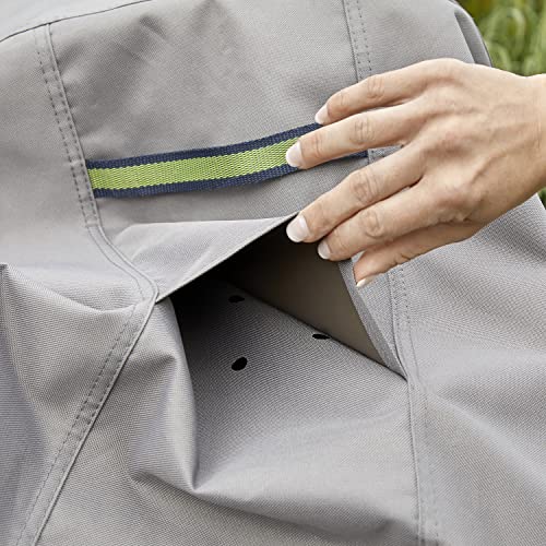 DUCKCOVERS Soteria Waterproof 32 Inch Rectangular Patio Ottoman/Side Table Cover, Outdoor Ottoman Cover by Duck Covers - Image 5
