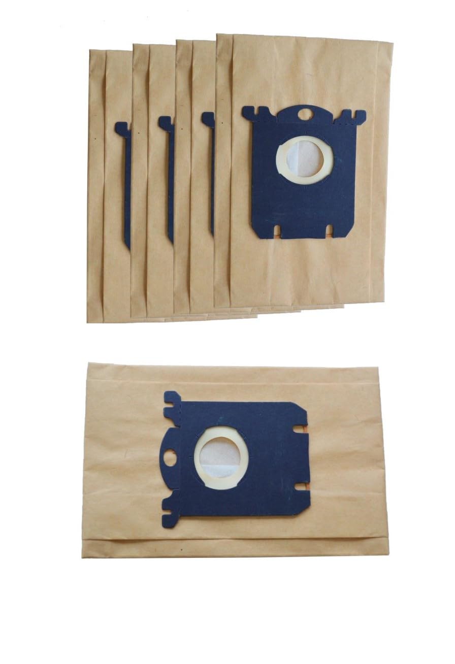 FIND A SPARE 5x Pack Paper Dust Bags E200 To Fit Philips S-Bag Classic Aeg Tornado Elect.rolux Vacuum Cleaner Alternative to 9000844812 9001684621
