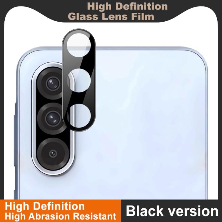 Image of ZARALA Glass Camera Lens Protector For Samsung Galaxy A36 5G [9H Hardness] [6D Lens Protector ] [Easy Installation] Black