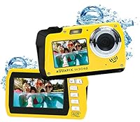 Easypix W3048 Edge Yellow - Waterproof Camera, 48MP Dual Screen