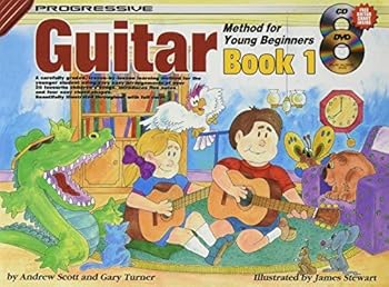 Paperback Progressive Guitar Method for Young Beginners: Book 1 (colour) (Progressive Young Beginners) by Gary Turner and Andrew Scott (1984) Paperback Book
