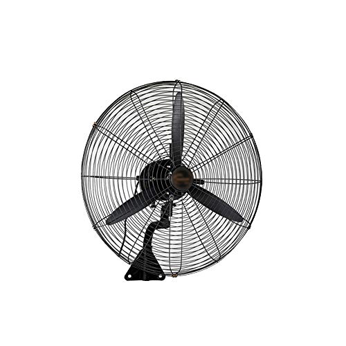 ALX Ventilador de pared - Ventilador industrial Potente Ventilador eléctrico Potente Ventilador de piso comercial muy grande Ventilador de pared Suministro de aire de tres velocidades Motor de cobre d