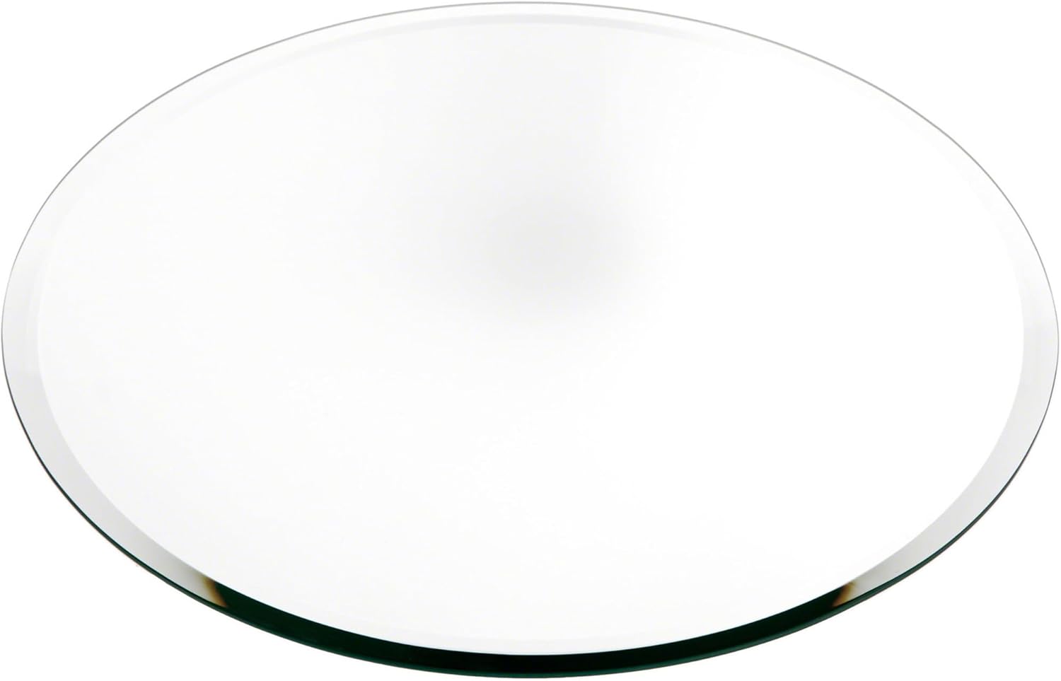 Plymor 14" Round, 5mm Thick Beveled Glass Mirror Circle