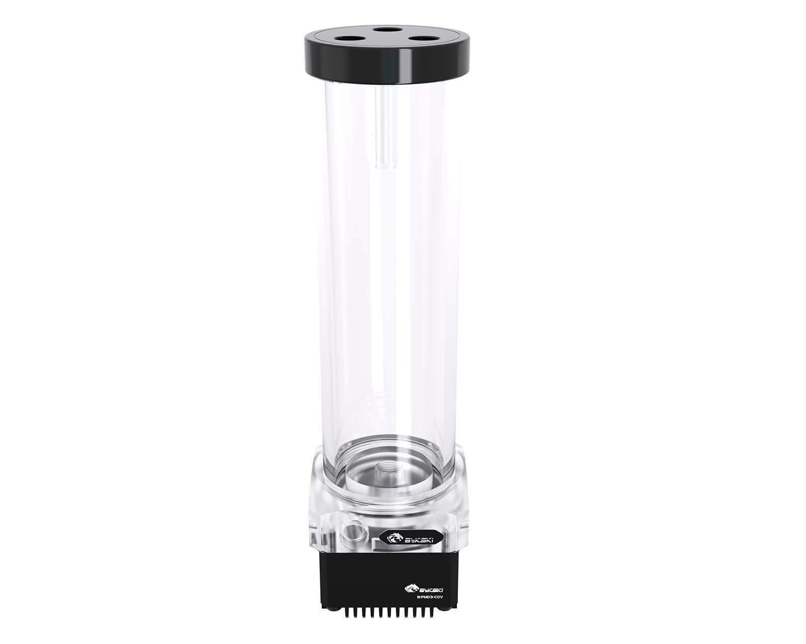 Bykski Ice Dragon B-CT50-MBK 200mm Reservoir – Black Plastic, Clear LED, 3-Pin - View #3