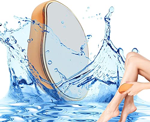 Crystal Hair Eraser Removal, Epilator Device with Nano-Crystalline Technology, Painless Body, Arm and Leg Hair Remover for Women, Men