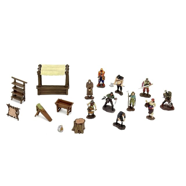 Foto 5 de 8 de WizKids , Warlock Tiles: Accessory - Merchants , 1 + Players , Ages 12+ , 30 to 60 Minutes Playing Time