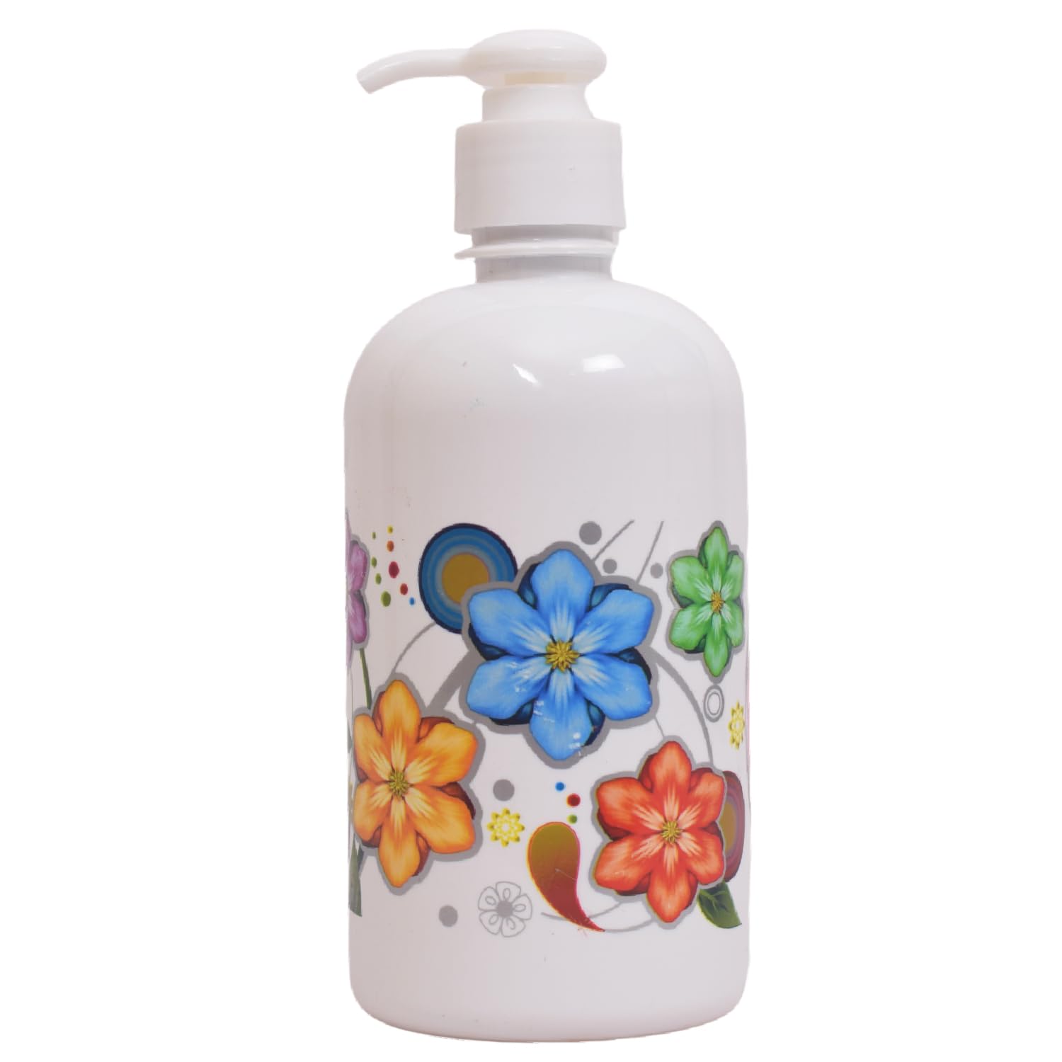RIOZ Hand Wash Bottle Dispenser Plastic for Bathroom | Kids | Travel | Washbasin | Kitchen | 500 ML | White Golden Design - 1PC | BPA Free | 100% Food Grade Plastic (B0D7PXGN2K) Amazon Price History, Amazon Price Tracker