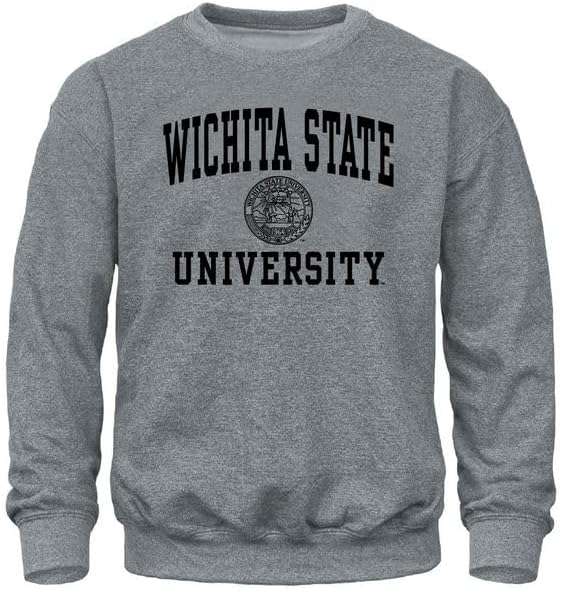 Barnesmith Crewneck Sweatshirt for College, Heritage Logo, Adult Unisex