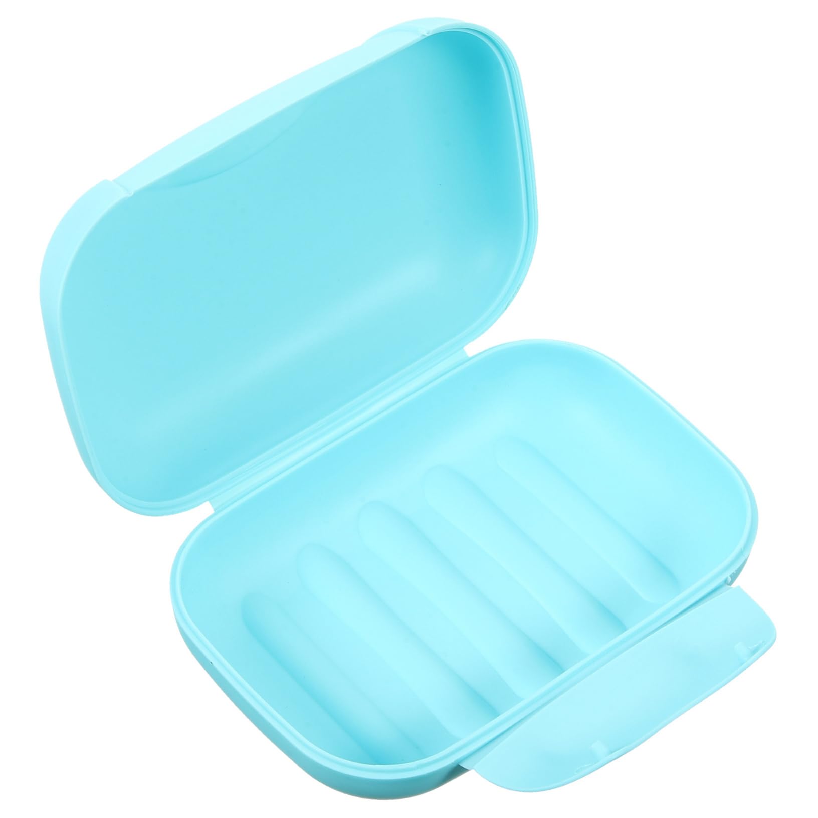 Healifty Sealed Travel Soap Case Portable Soap Dish Pp Plastic Lock Feature Holder Box for Hiking Camping Home