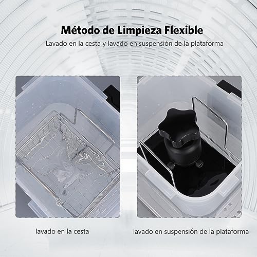 'Máquina 2 en 1 para Lavado y Curado de Impresiones 3D LCD/DLP/SLA - ELEGOO Mercury Plus V2.0' - Fernando Cortés