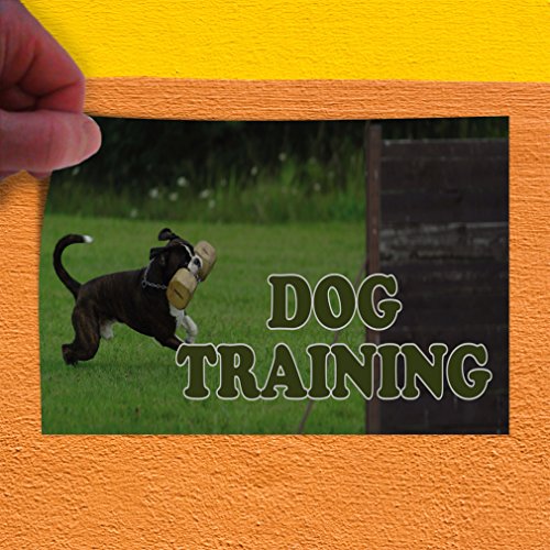 Decal Stickers Multiple Sizes Dog Training Outdoor Advertising Printing Industrial Vinyl Safety Sign Label Business 7X5Inches #TOP3