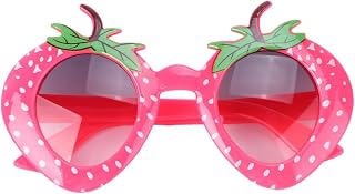 1Pc Kidcraft Playset Óculos De Proteção UV Para Crianças Óculos De Proteção UV Traje De Morango Óculos De Sol Havaianos Óculos De Sol Para Crianças Moda Óculos Engraçados Óculos
