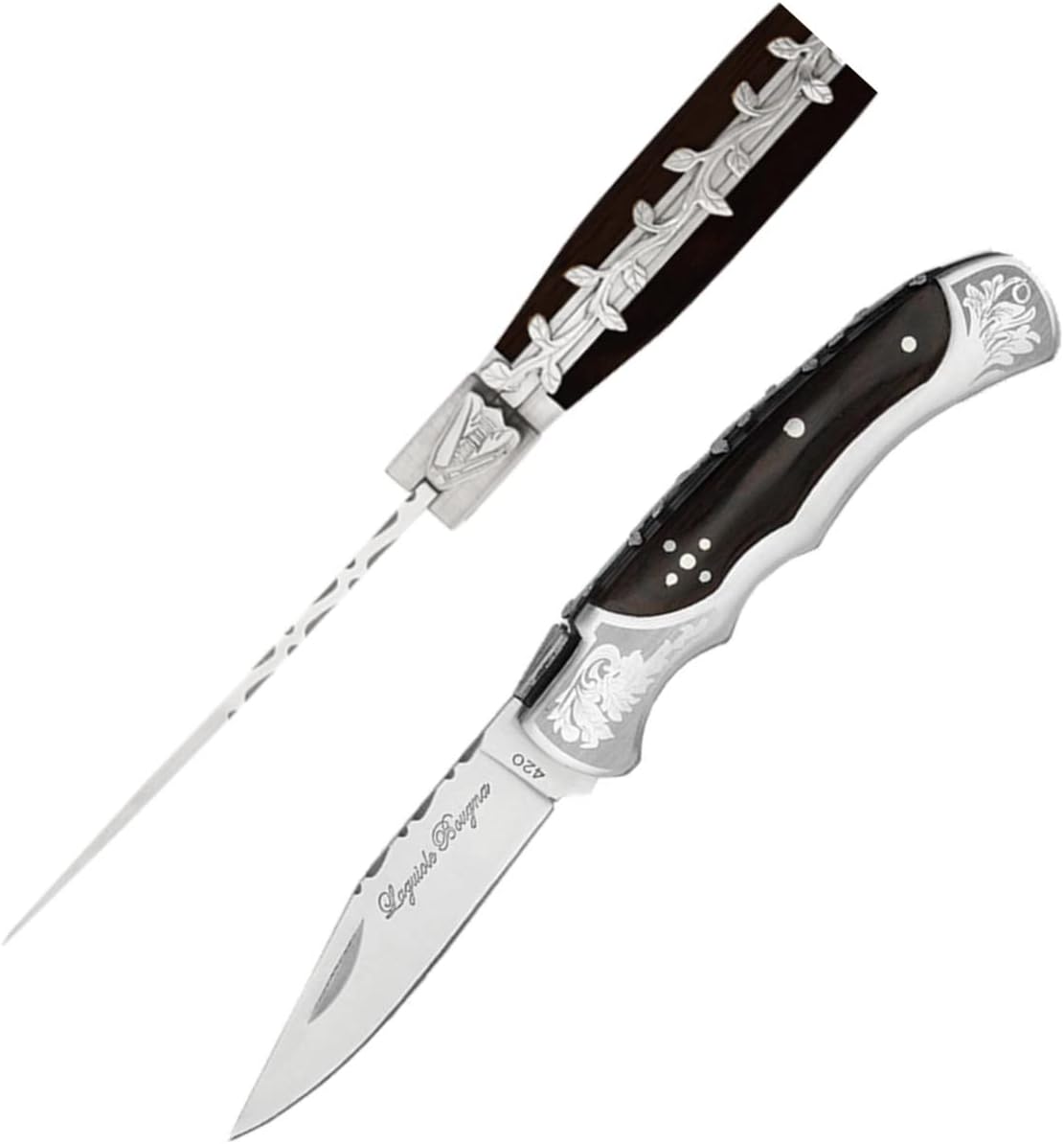 4141 Laguiole Bougna France Stunning hand made folding pocket knife.