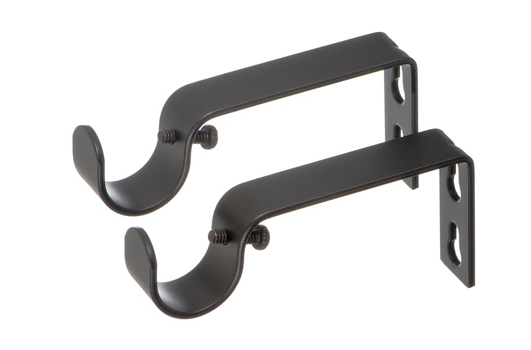 Ivilon Warm Gold Curtain Rod Brackets - Set of 2 -28 Ivilon Warm Gold Curtain Rod Brackets - Set of 2 -28
