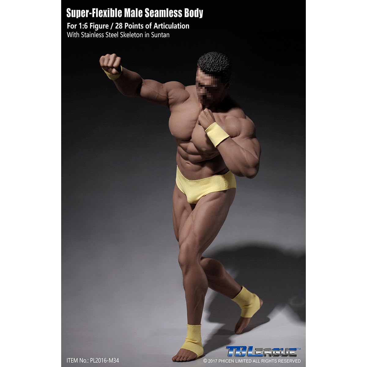 Amazon | HiPlay TBLeague 1/6 鋼骨 シームレス 素体 男性筋肉素体