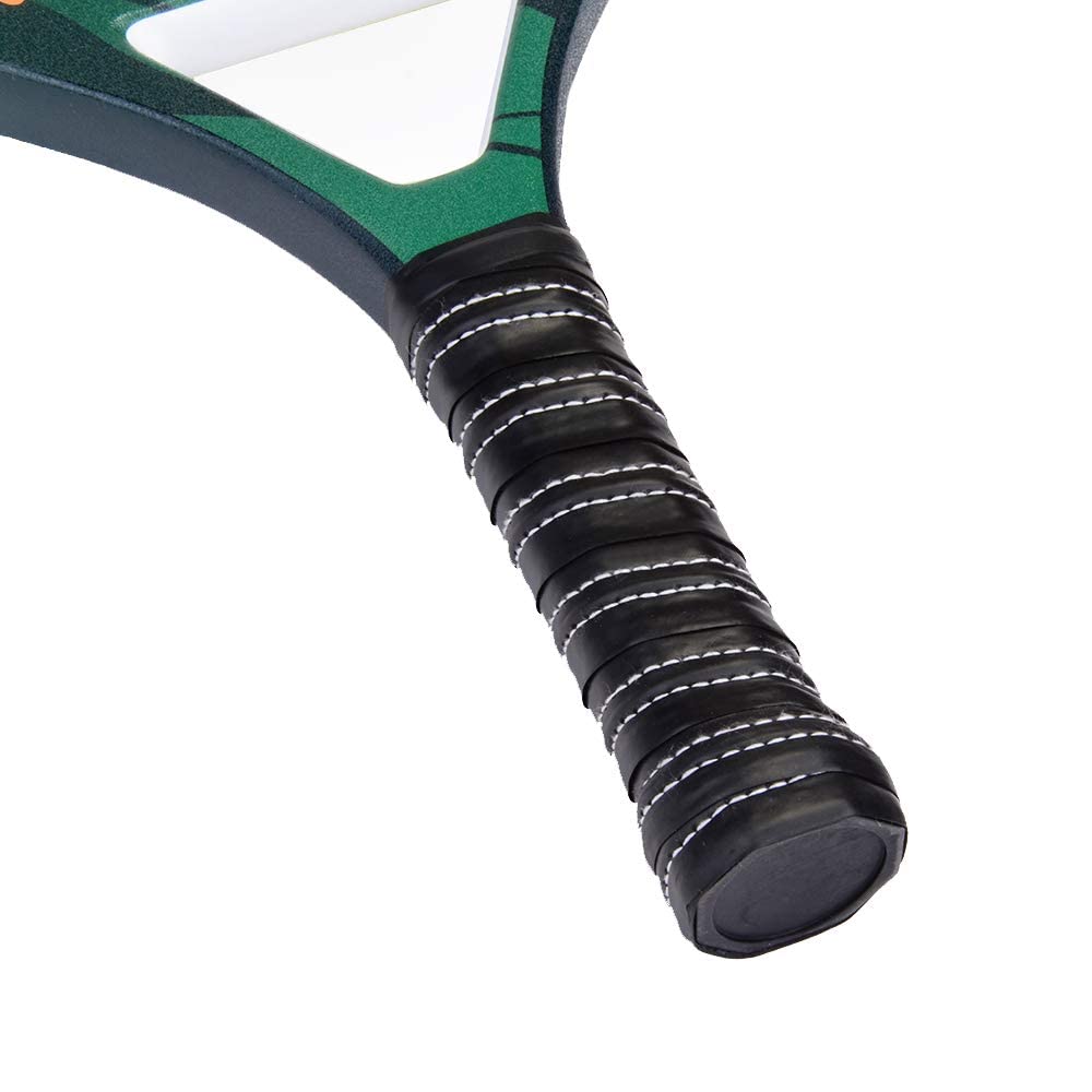 Racchetta da tennis da spiaggia in fibra di carbonio Grit Face EVA Memory Foam Core Beach Tennis Paddle Racchetta con custodia