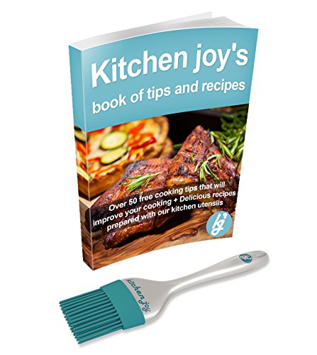 Kitchen Joy Teal Silicone Basting Brush - Pastry Brush for Food, Grilling, Baking, Cooking and BBQ, for Applying Butter, Oil, Sauces and Marinades. The Perfect Barbecue and Kitchen Accessory