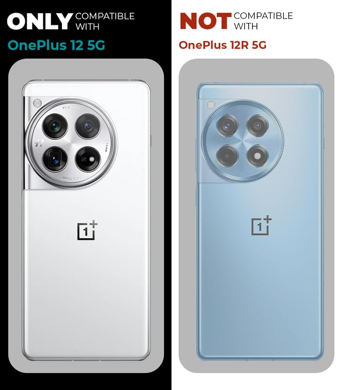 Image of Mr. Case Back Cover for OnePlus 12 5G Elegant Frosted White Translucent Back Only Compatible with Wireless Magnetic Accessories | Anti-Scratch Shockproof Phone Case - White