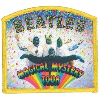 The Beatles Magical Mystery Tour Patch - Les Beatles, Paul McCartney, John Lennon, RIngo Starr, George Harrison