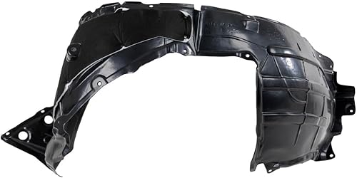 Miniatura 5 de Para Infiniti QX60 2014 Fender Liner lado del pasajero  Delantero  Plástico  Forma de vacío  Con espuma aislante  Con hoja de extensión  Reemplazo