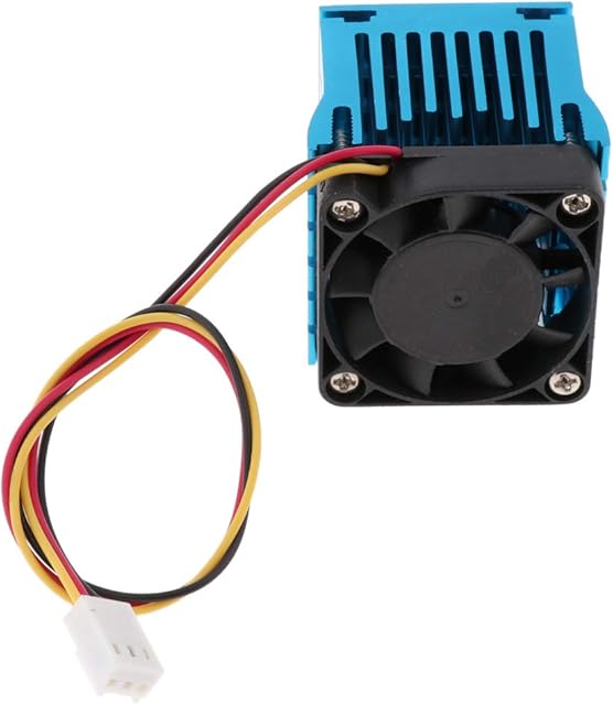 P Prettyia 1Pc 40mm x 40mm Cooling Fan Heatsink DIY Northbridge Cooler South North Bridge Radiator for PC Computer Blue