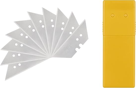 OKNIFE Utility Knife Blades 10 Pack - Compatible with Otacle U1 & U1 Pro Series and Most Utility Knives, Ultra Sharp Durable SK2 Steel for Heavy-Duty Cutting Tasks