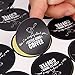 PMSMT benutzerdefinierte drucken Aufkleber Etiketten weißes Papier oder klare PVC Aufkleber Logo Text kleber Aufkleber 1000pcs Lot