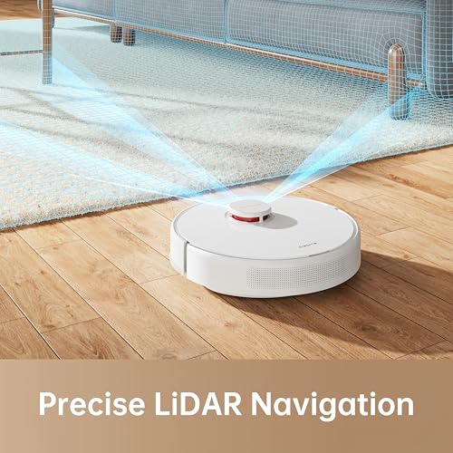 Image of DREAME F9 Pro Robot Vacuum Cleaner and Mop 2-in-1, Mapping for Multiple Floors, Lidar Navigation, 150-Min Runtime, Vacuum Cleaner and Mop Robot, WiFi /App /Alexa, 2500 Pa