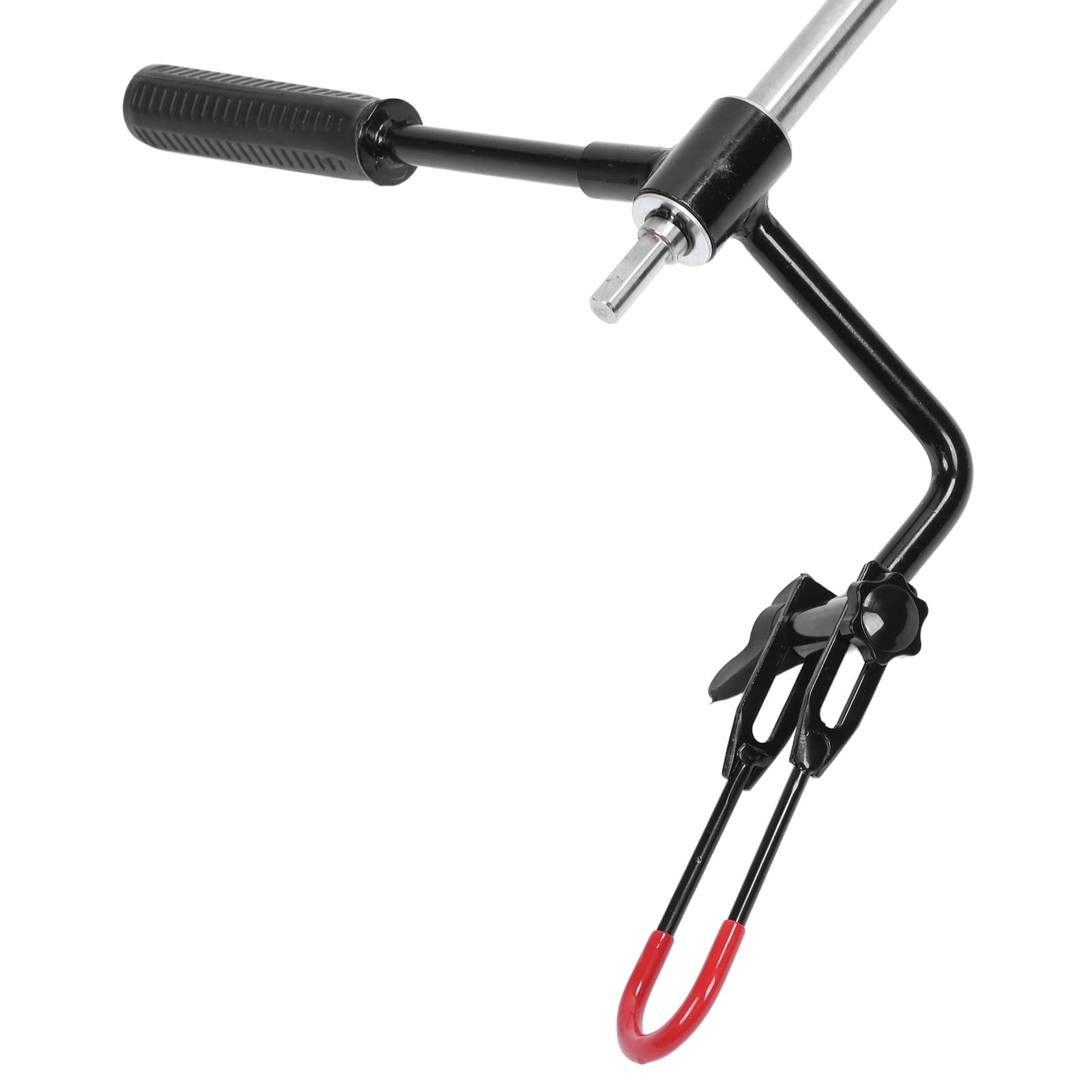 Sxhlseller 8-calowy Elektryczny świder do Lodu z Drążkiem Przedłużającym o Długości 70 Cm — Ostrza z Węglika Nylonu, Pływający Adapter do Wiertarek Akumulatorowych, Wędkarstwo Głębinowe,