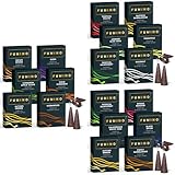 Fumino Conos de Incienso – Paquete múltiple 18 Cajas Masala Agarbatti, 270 Conos para Relajación, Meditación y Aromaterapia (90 g)