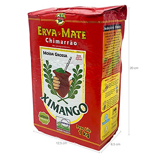 Erva Mate Moída Grossa 1 Kg Ximango