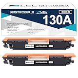 LCL Remanufactured Toner Cartridge Replacement for HP 130A CF350A MFP M176 M176FN M177 M176n M177FW (2-Pack Black)