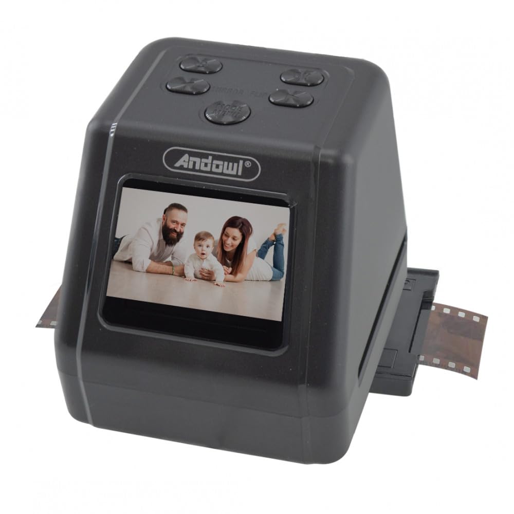 Trade Shop - Mini Scanner Digitale per Pellicole Diapositive Negativi Film Portatile Q-smr1