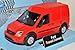 Welly Ford Transit Connect rosso furgone Transporter 2002-2013 ca 1/43 1/36-1/46 modello Auto