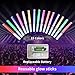 Bsgifts LED Glow Sticks 2 Pack, Reusable 15 Colors Light Stick Bulk, Glow Party Supplies for Wedding, Birthday, Raves, Concert, Camping, New Year, Halloween, Christmas (with AAA Battery)