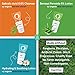 OrganiClear Acne Treatment System Kit for Face - Gentle Benzoyl Peroxide Cream - Deep Clean Exfoliating Salicylic Acid Face Wash Cleanser - Soothing Facial Lotion - 30 Day Complete Acne Skin Care Kit