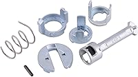 Vista 5 de Kit de reparación de cerradura de puerta, kit de reparación de cilindro de cerradura de puerta delantera izquierda derecha para E46 Serie 3 323c