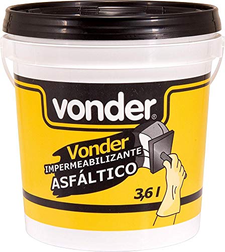 Impermeabilizante asfáltico 3,6 L Vonder