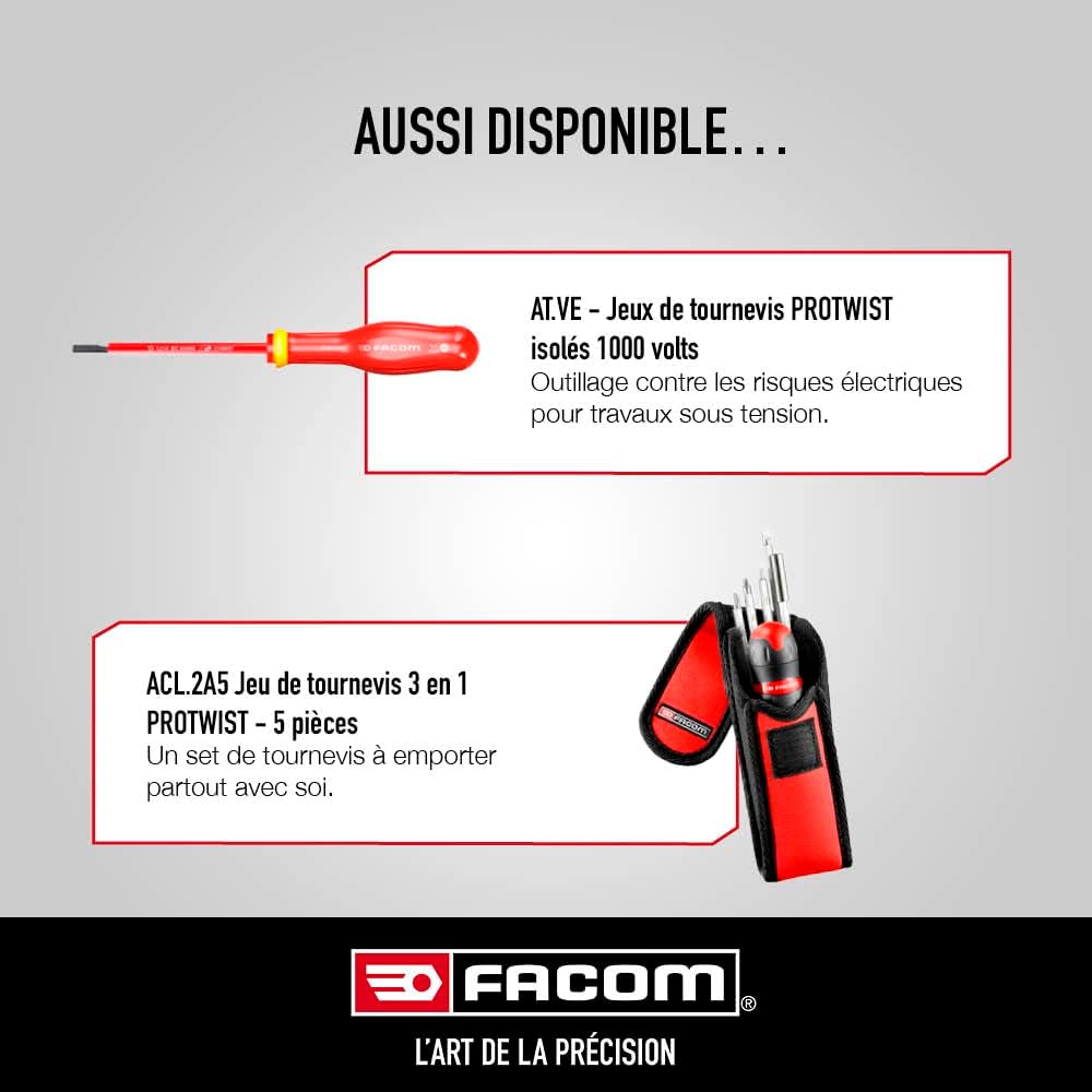 FACOM - Screwdriver set – ATW.J10PB