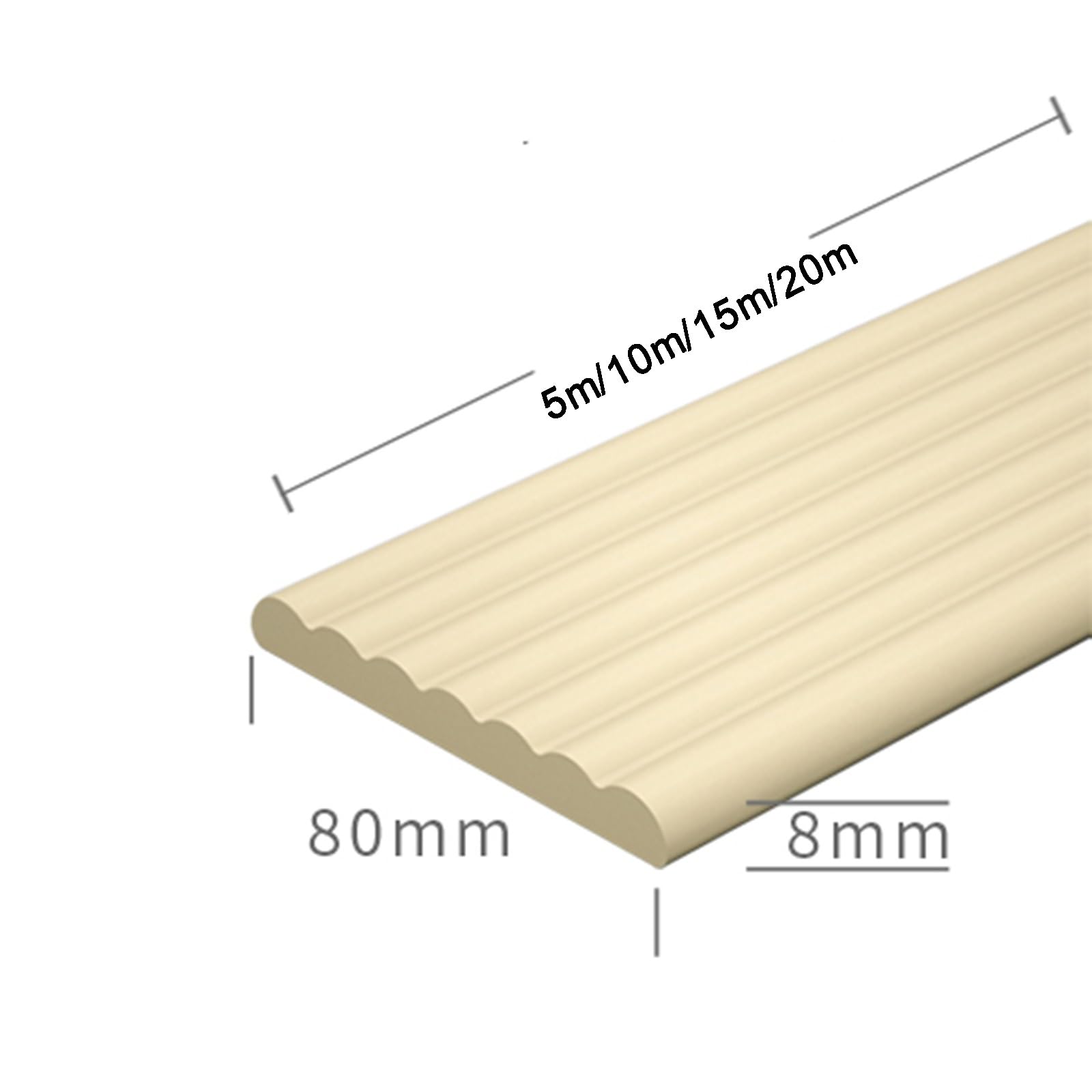 Protector de Bordes para mesas, Absorción y Fuerte unión Adhesiva for garantizar una protección confiable for Las Esquinas de la Mesa(Black,80mm*10m)