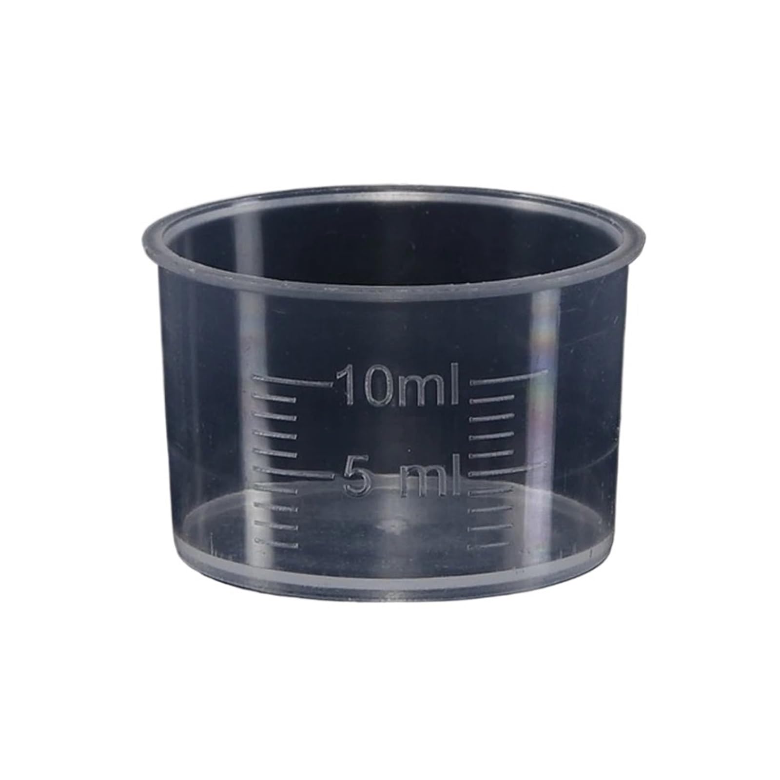 Tasse à mesurer graduée transparente de 10ml, outil cuisson cuisine, 20 pièces