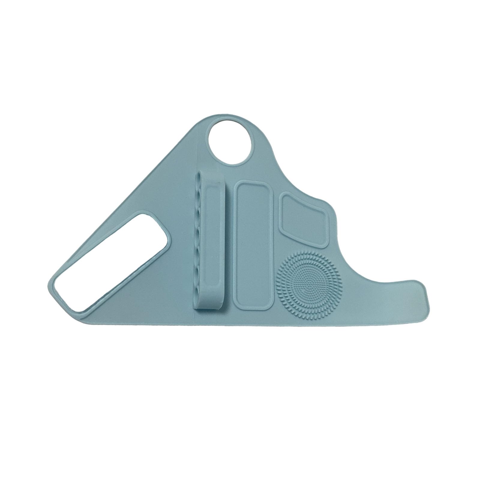 Nocwpsi 1Pc Makeup Palette Makeup Pad Wrist Strap Makeup Brush Holder,Blue