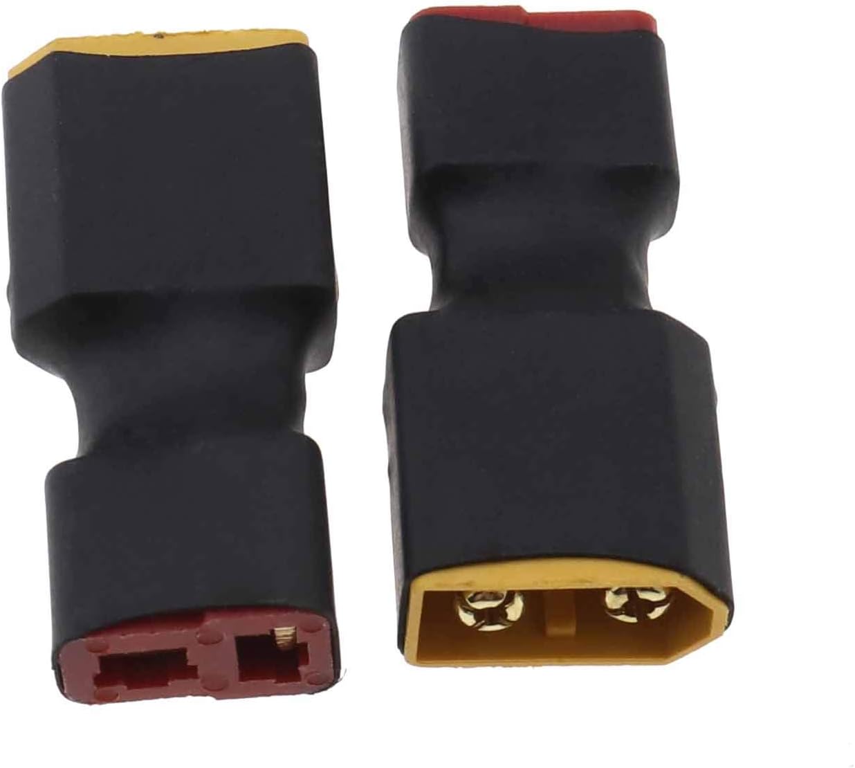 OTOTEC 4pcs XT60 to T Plug No Wire Male/Female to T Plug Connector for