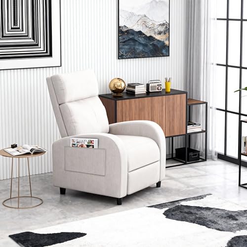 Image of Homall Recliner Chair, Recliner Sofa Fabric for Adults, Beige Recliners
