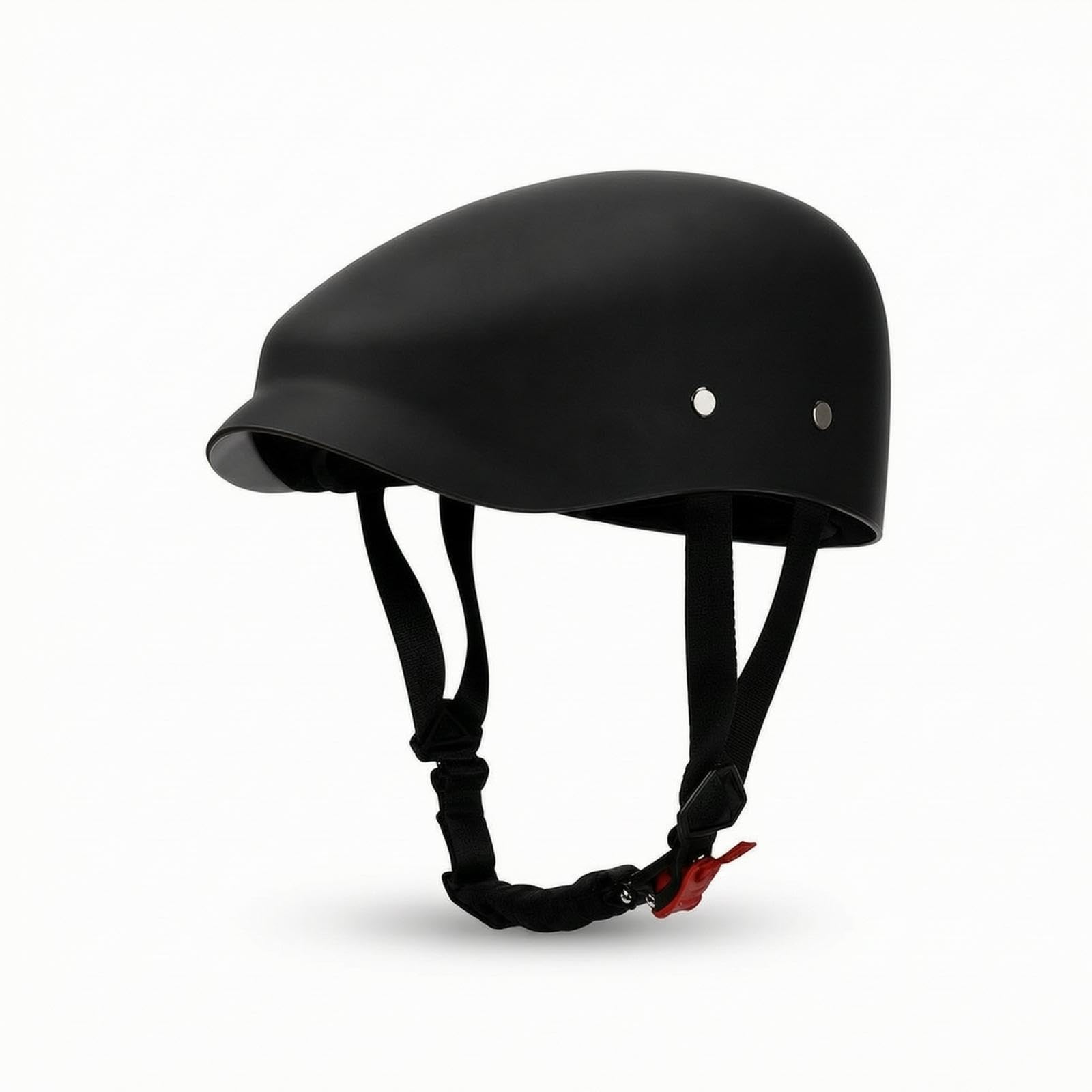 Half Shell Helmet with Goggles and Face Covering Retro Motorcycle Half Helmet Matte Black for Motorcyclists, Commuters, City Commuting 3c-Matte Blk-Goggle XL-image-35