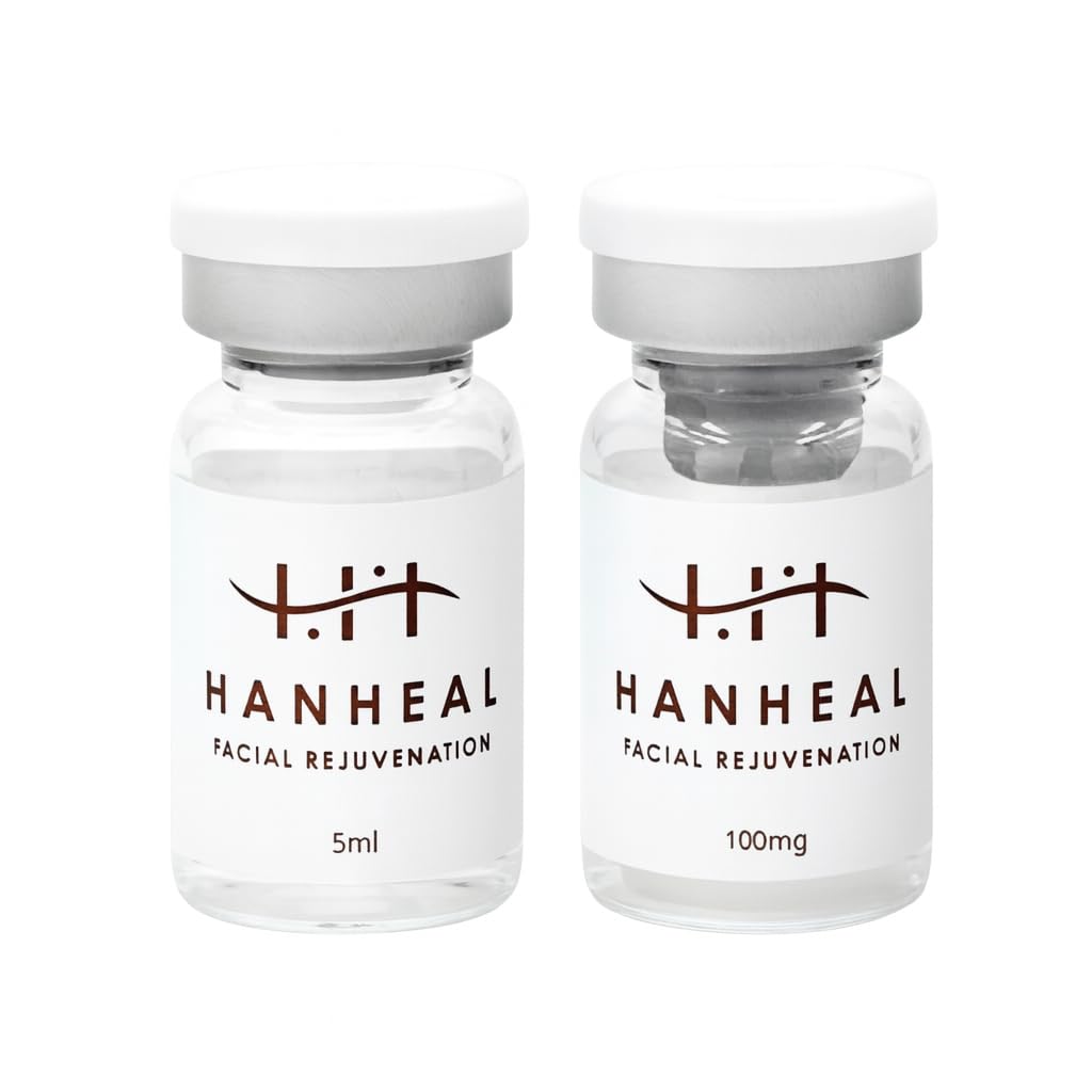 Photo 1 of Hanheal Facial Exosome Skin Booster, with Exosomes, Growth Factors, HA, Peptides, and PDRN, Single Set or Full Box