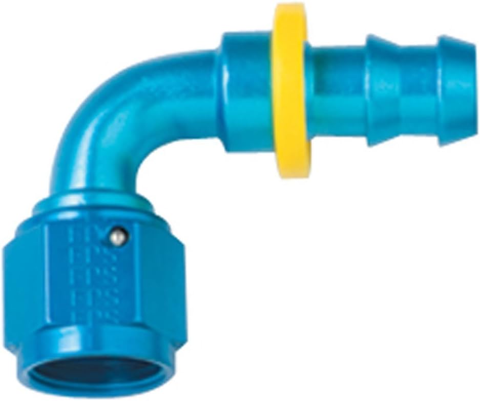 Fragola -10AN Push-Lite End 90 Degree