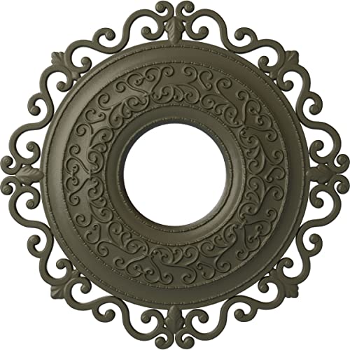 Ekena Millwork CM22ORWHF Ceiling Medallion, Witch Hazel