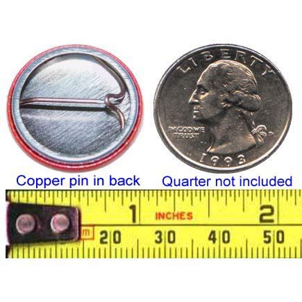 NEVER TRUMP set of 8 1" inch (25mm) NEW button pin badge nevertrump anti protest impeach resist against stop2