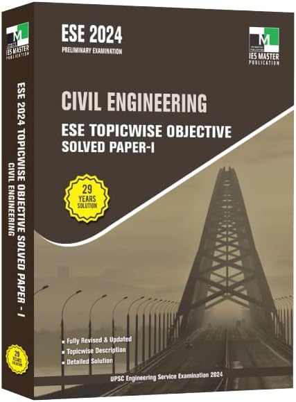 Ese 2024 Civil Engineering Topicwise Solved Paper-I